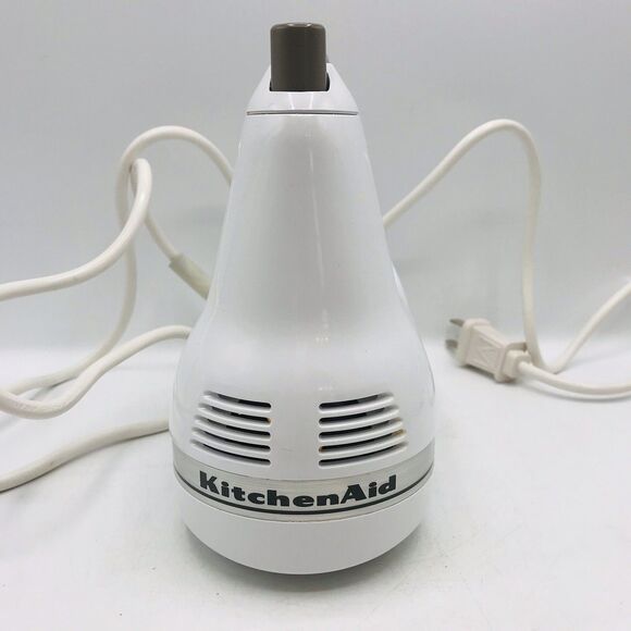 KitchenAid Classic Hand Mixer 3 Speed KHM3WH White Version Tested Working - Picture 4 of 8